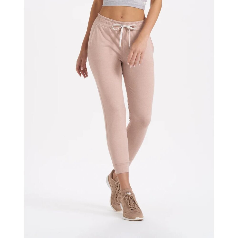 Vuori Performance Jogger in Blush Pink (Dogwood Heather) - Size S
